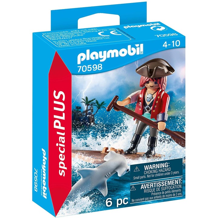 Playmobil Figures - Special Plus, Пират със сал