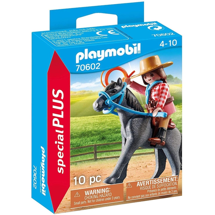 Playmobil figurák - Special Plus, Cowboy lóháton