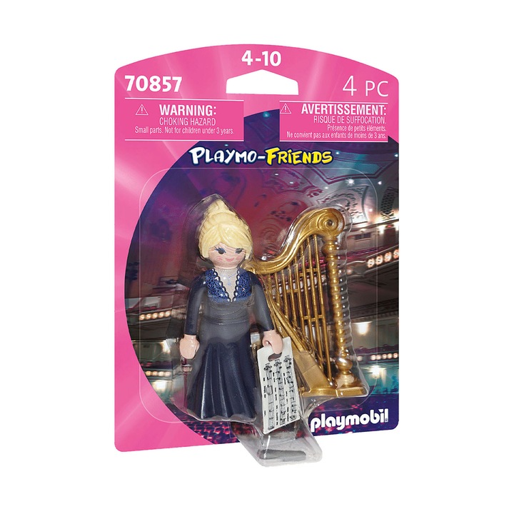 Playmobil Figures - Playmo Friends, Figurina cantareata la harpa