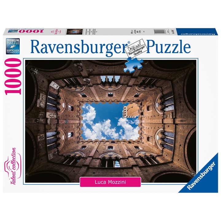 Пъзел Ravensburger - Courtyard Of The Podestà, 1000 части