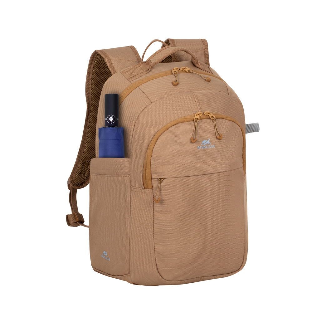 Rucsac laptop, RivaCase, 5432 Urban, 16 l, Bej