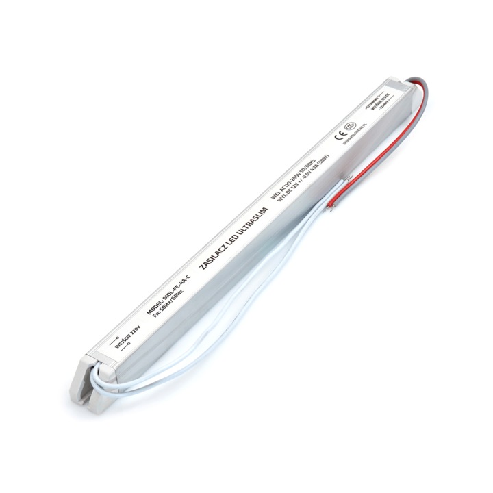 Зарядно, Ултра тънко, 12V, 48W, 4A, IP20