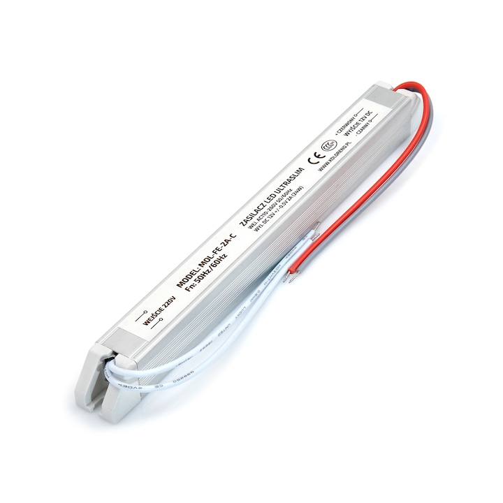 Koloreno Ultra vékony tápegység, 12 V, 24W, 2A, IP20, többszínű