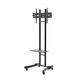Stand TV de podea Blackmount T15A, pentru diagonale intre 32 -63 , rulant, negru