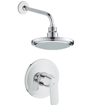 Set baterie baie dus montaj incastrat dus cu para fixa Grohe Eurosmart Cosmo Set baterie baie dus montaj incastrat dus cu para fixa Grohe Eurosmart Cosmo