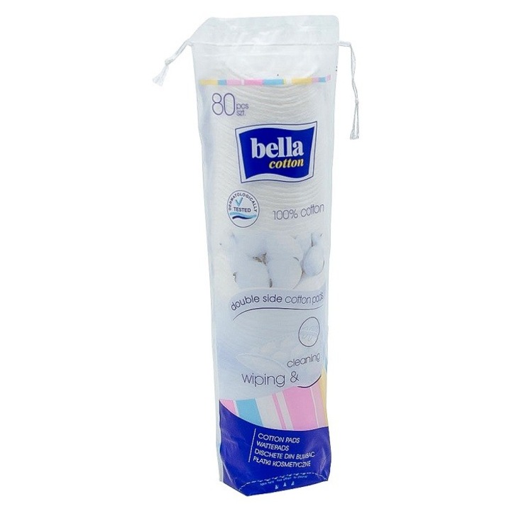 Set Dischete Demachiante Bella, 4 Pachete x 80 Bucati