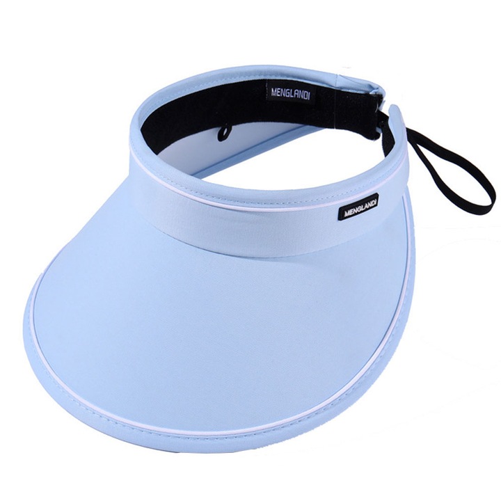 Sapca dama, Bumbac, 56-58 cm, Albastru deschis