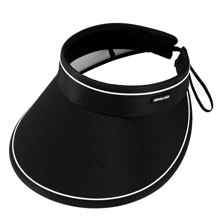 Sapca dama, Bumbac, 56-58 cm, Negru