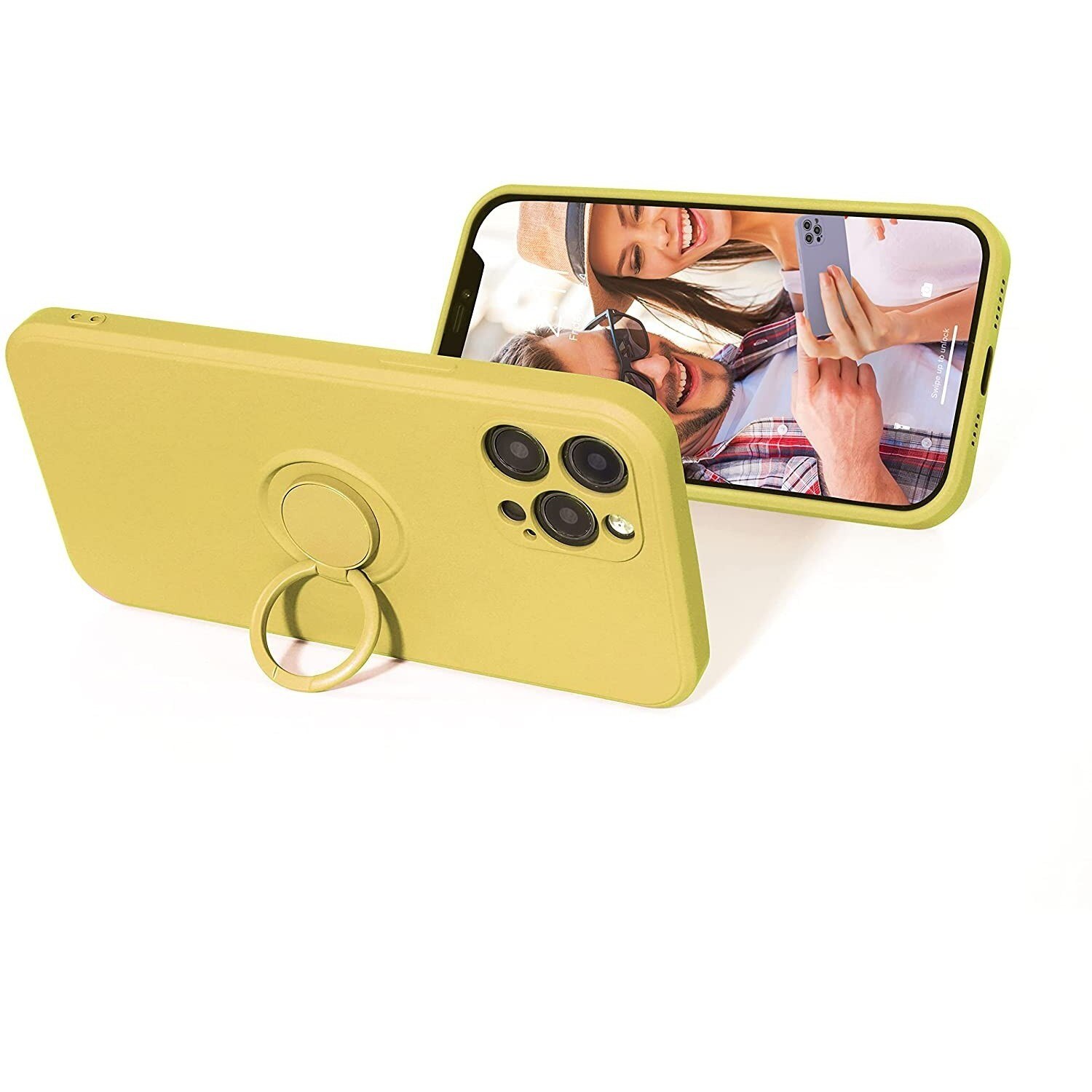 Husa protectie Flippy compatibila cu Apple iPhone 13 Mini Liquid ...