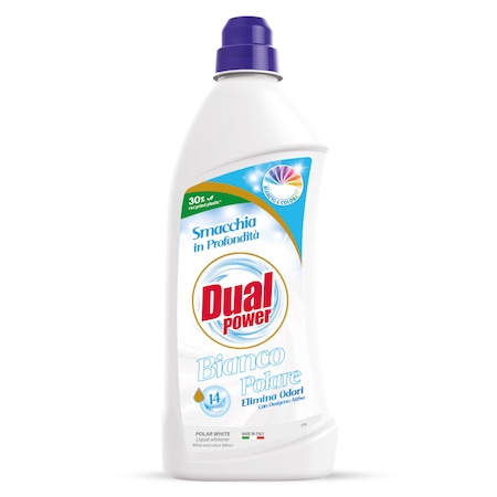 Inalbitor cu oxigen activ, pentru masina de spalat rufe, Dual Power, 1 L