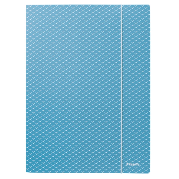 Гумена папка Esselte Colour`Breeze, картон, А4, син