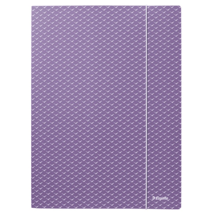 Папка за документи, Esselte, Cardboard, A4, Purple
