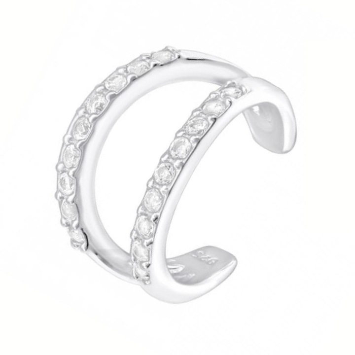 Сребърна обеца, с кутия, сребро 925