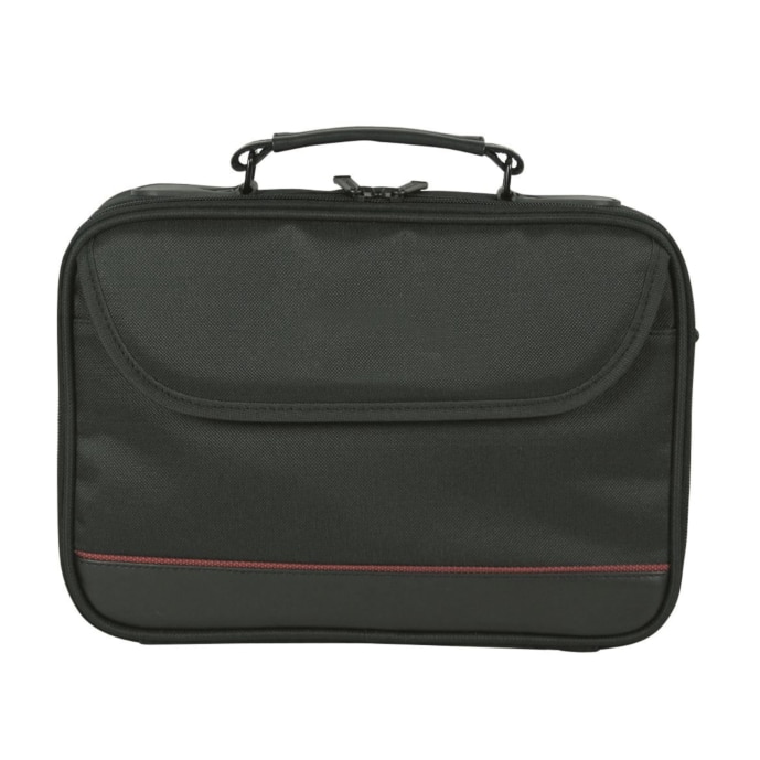 Geanta antisoc cu buzunar dublu si bretea umar pentru laptop, dimensiune 16", high quality, Negru