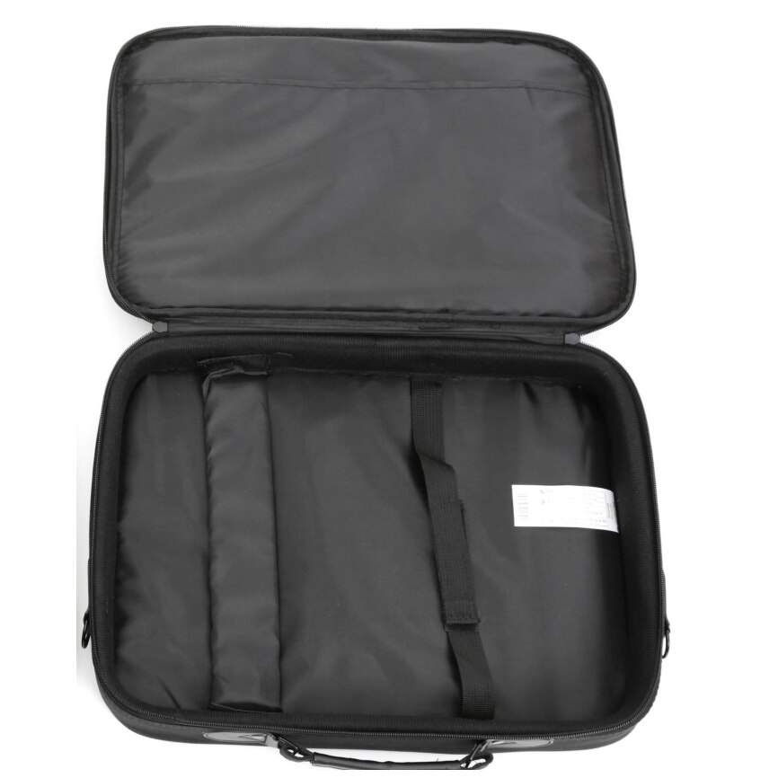 Geanta antisoc cu buzunar dublu si bretea umar pentru laptop, dimensiune 16", high quality, Negru
