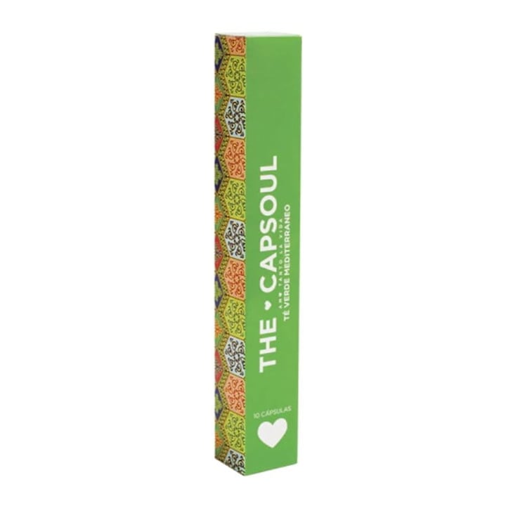 Зелен чай на капсули Té Verde Mediterraneo, The Cap Soul - 167630, 10 капсули
