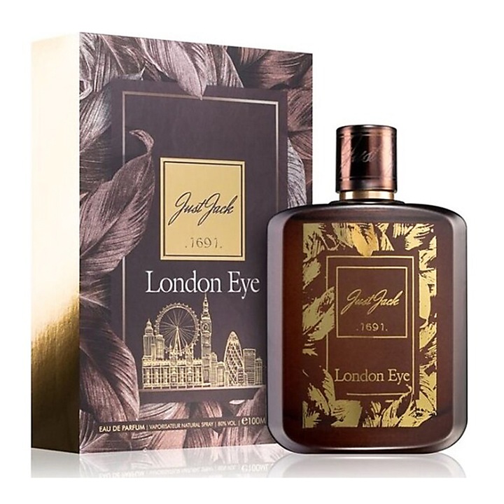 Apa de parfum, Just Jack, London Eye, Unisex, 100 ml