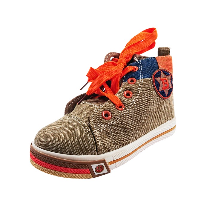 Adidasi copii Chippo Youth 30154, 32-37, High, Denim, Bej