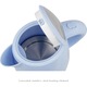 Fierbator Clatronic WK 3691, 2200 wati, 1,7 L, albastru