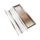 Scurgator vase inox 2 nivele si tavita, DENVER, FGV, pentru corp cu lungimea exterioara de 1000 mm