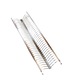 Scurgator vase inox 2 nivele si tavita, DENVER, FGV, pentru corp cu lungimea exterioara de 1000 mm