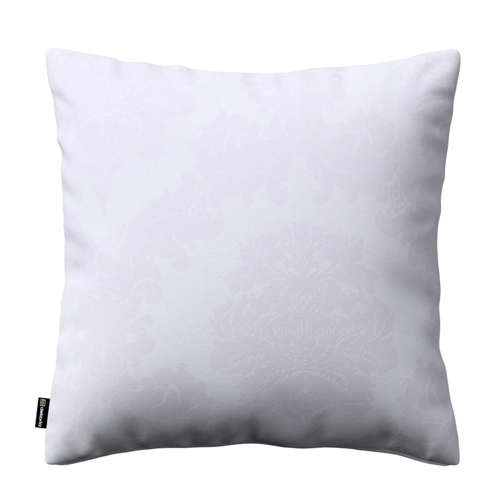 Калъфка за възглавница от полиестер, Kinga, 100-613-00, Бяла, 43 x 43 см