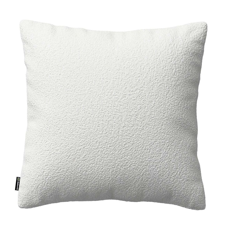 Калъфка за възглавница от полиестер, Kinga, 100-702-80, Бяла, 43 x 43 cm