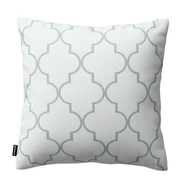 Калъфка за възглавница от полиестер, Kinga, 100-137-85, Бяла, 43 х 43 см