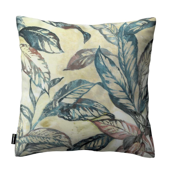 Калъфка за възглавница от полиестер, Kinga, 100-143-08, синя, 43 x 43 см