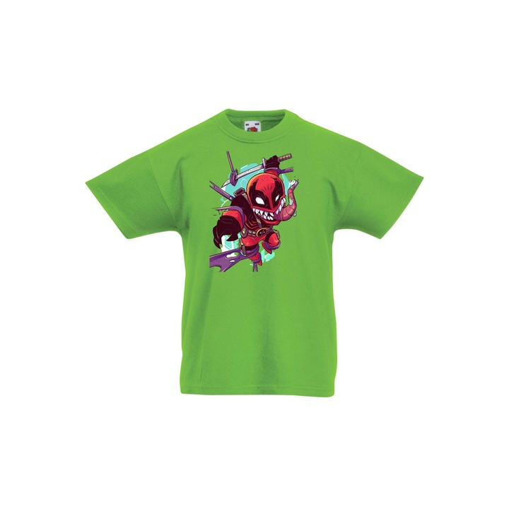 Tricou copii Marvel Avengers Super Heroes Marvel Venom pool 1, Verde menta