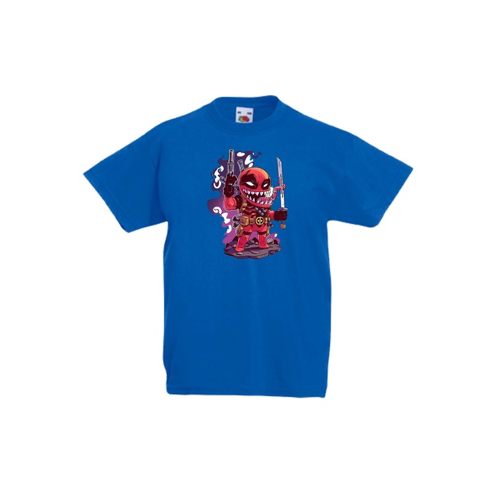 Tricou copii Marvel Avengers Super Heroes Marvel Venom pool 2, Albastru