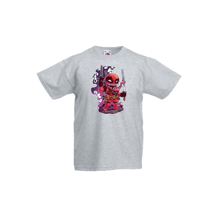 Tricou copii Marvel Avengers Super Heroes Marvel Venom pool 2, Gri