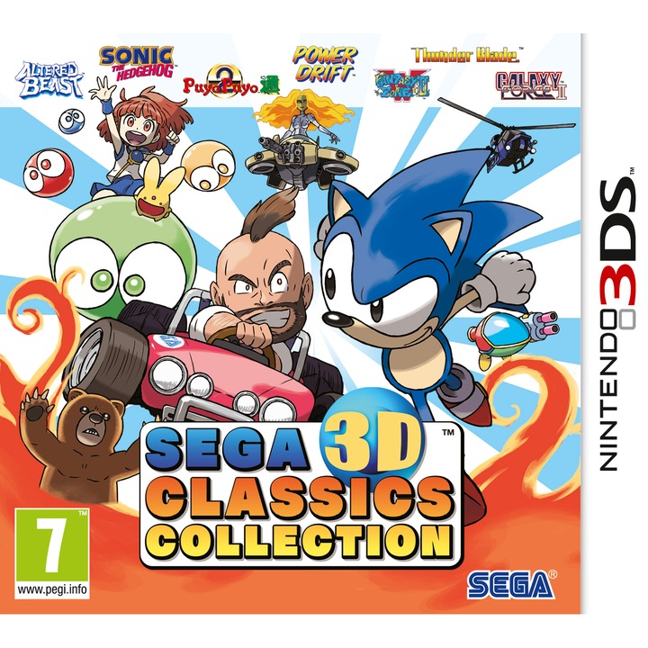 SEGA 3D Classics Collection játék 3DS-hez