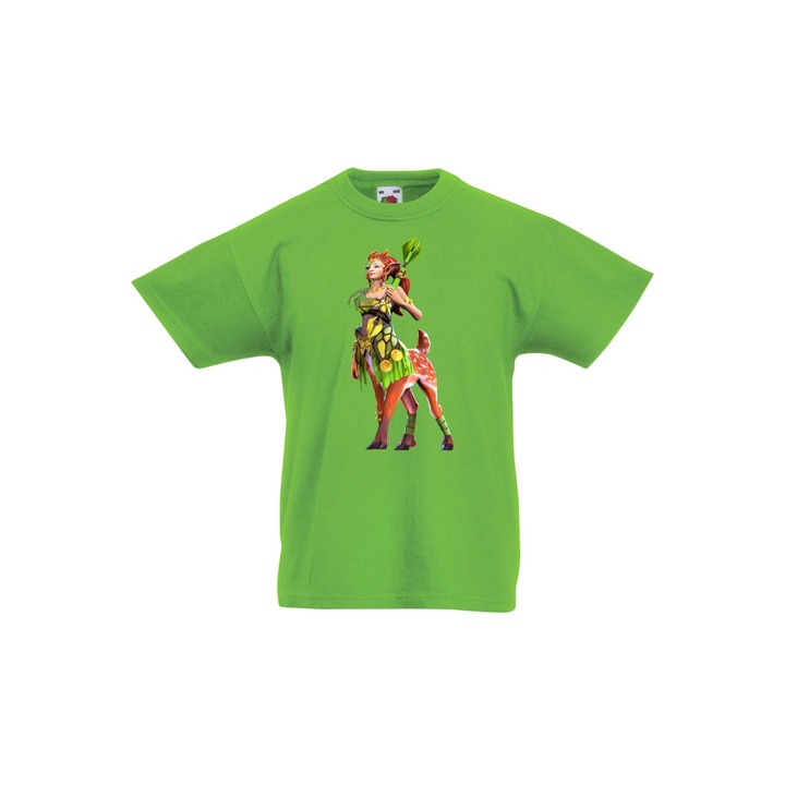 Gyermek póló DOTA 2 ajándék játékos gamer gamer girl RPG MOBA Blizzard Steam Enchantress, Mentazöld