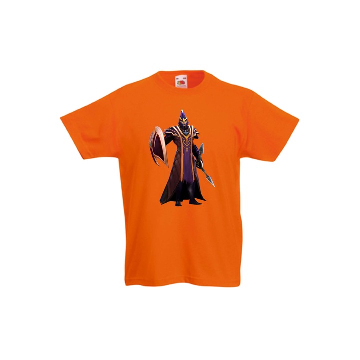 Детска Тениска DOTA 2 подарък геймър gamer gamer girl RPG MOBA Blizzard Steam Silencer, Оранжев