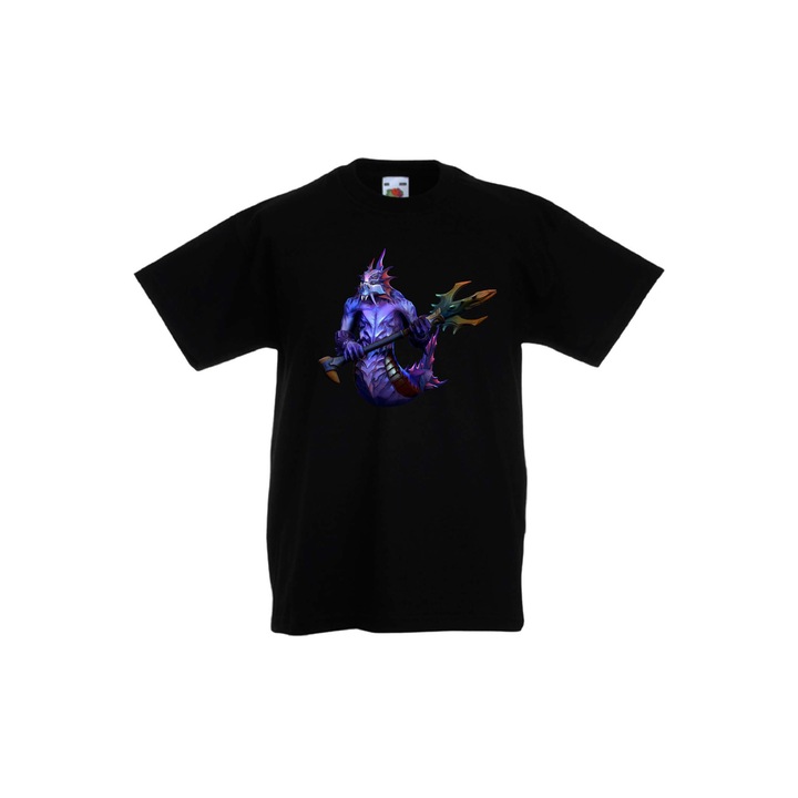 Детска Тениска DOTA 2 подарък геймър gamer gamer girl RPG MOBA Blizzard Steam Slardar, Черен