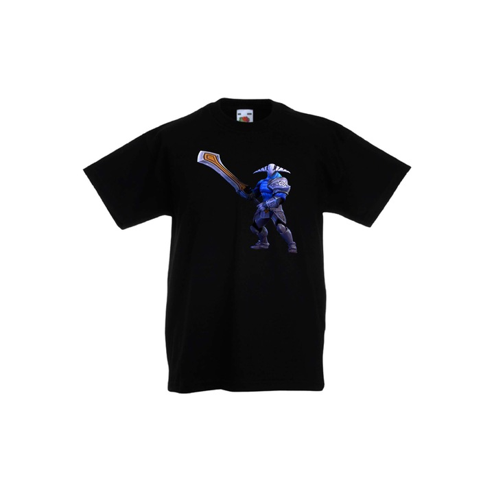 Детска Тениска DOTA 2 подарък геймър gamer gamer girl RPG MOBA Blizzard Steam Sven, Черен