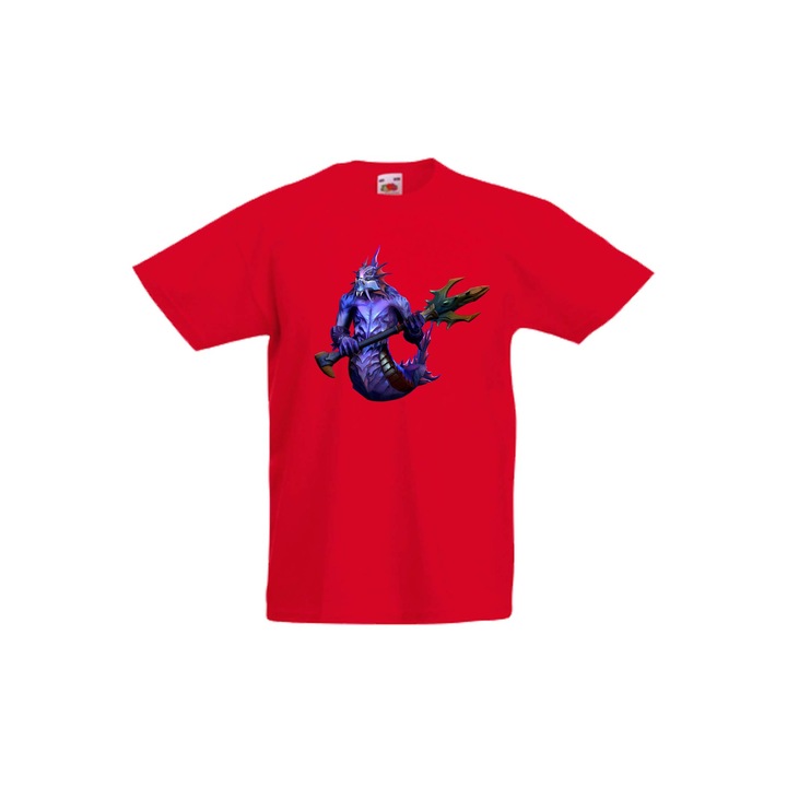 Детска Тениска DOTA 2 подарък геймър gamer gamer girl RPG MOBA Blizzard Steam Slardar, Червен