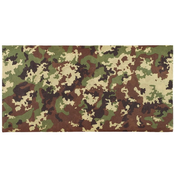 Esarfa multifunctionala, Poliester, Marime universala, Kaki