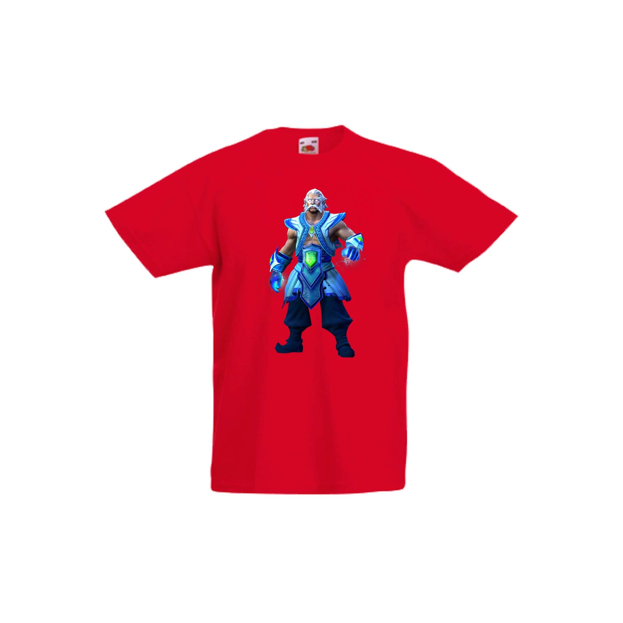 Unique Dota Tshirt Design Zeus Tricou Copii DOTA MOBA PC Game Tralala Zeus,  Rosu, 3-4