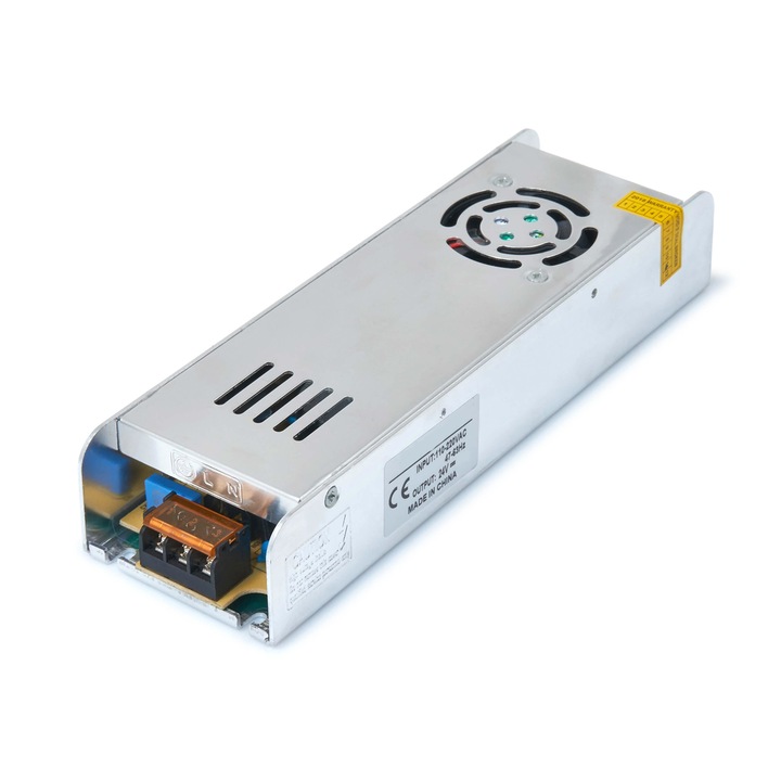 Захранване Koloreno Slim, 24V, 300W, 12.5A, IP20, Multicolor