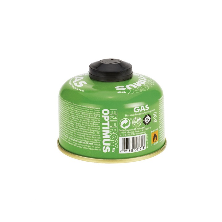 Butelie Optimus pentru aragaz camping 7,5 x 9 cm