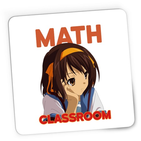 Гейминг подложка за мишка Haruhi Suzumiya Math Classroom Anime Comedy ...