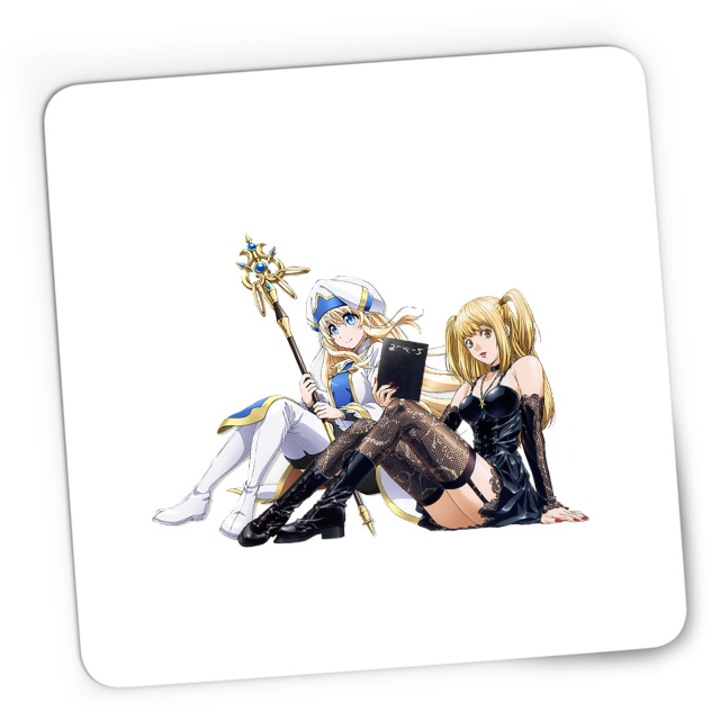 Mousepad Gaming Goblin Slayer Onna Shinkan Death Note Misa Amane, 21x19 cm