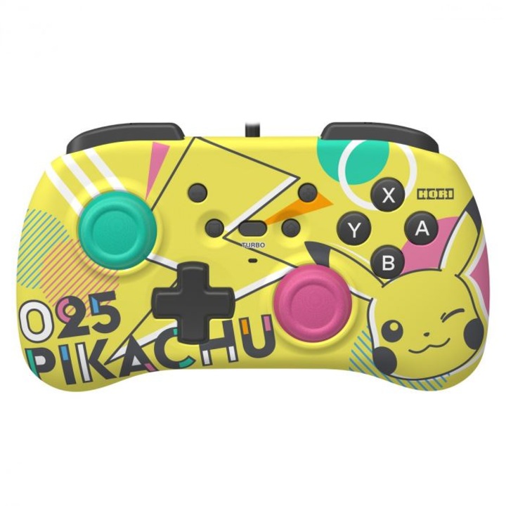 Horipad Mini Hori Pikachu Pop Controller Yellow Nintendo Switch