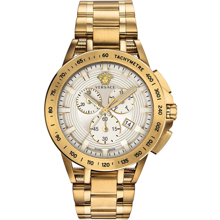 Мъжки часовник Versace VE3E00721, Кварцов, 45мм, 10ATM
