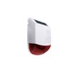 Sirena wireless solara PGST PE-520, 433MHz, 110dB, Alb