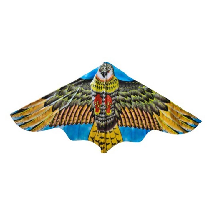 Zmeu multicolor, model vultur, tip deltaplan, 100 x 120cm, Dalimag