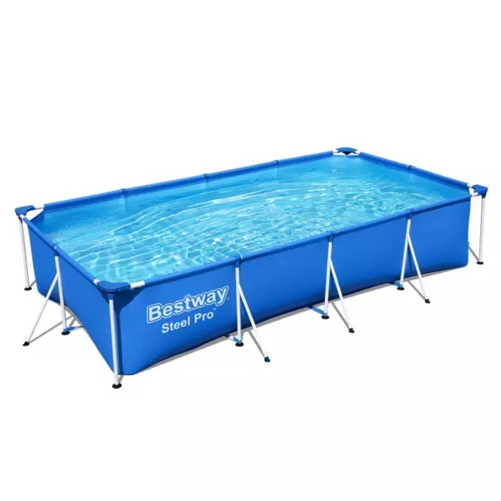Piscina Bestway Steel Pro, 4.00m x 2.11m x 81cm