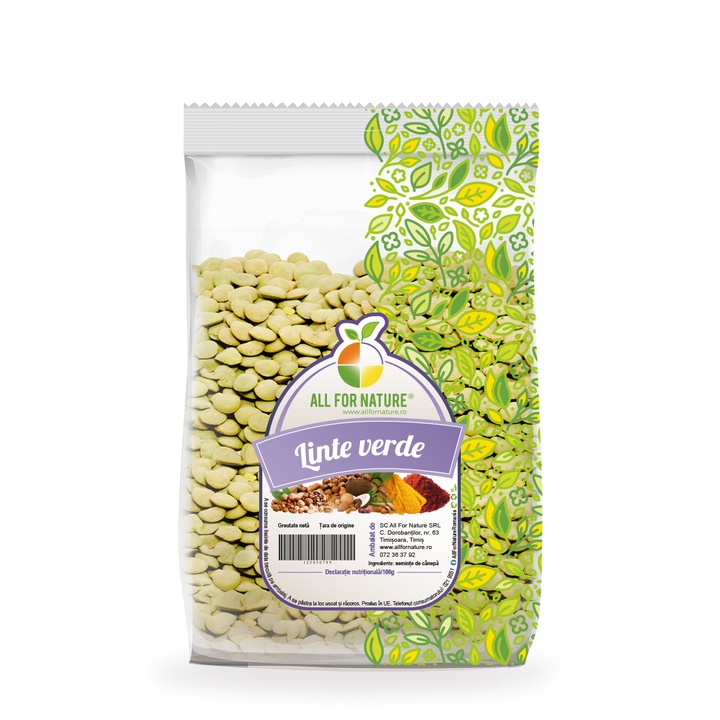 Linte Verde 500g ALL FOR NATURE
